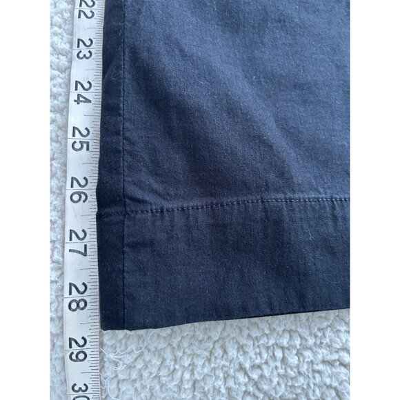 J.Crew Factory $118.00 Wide Leg Patch Pocket Pants Black Size 32P - Picture 10 of 12